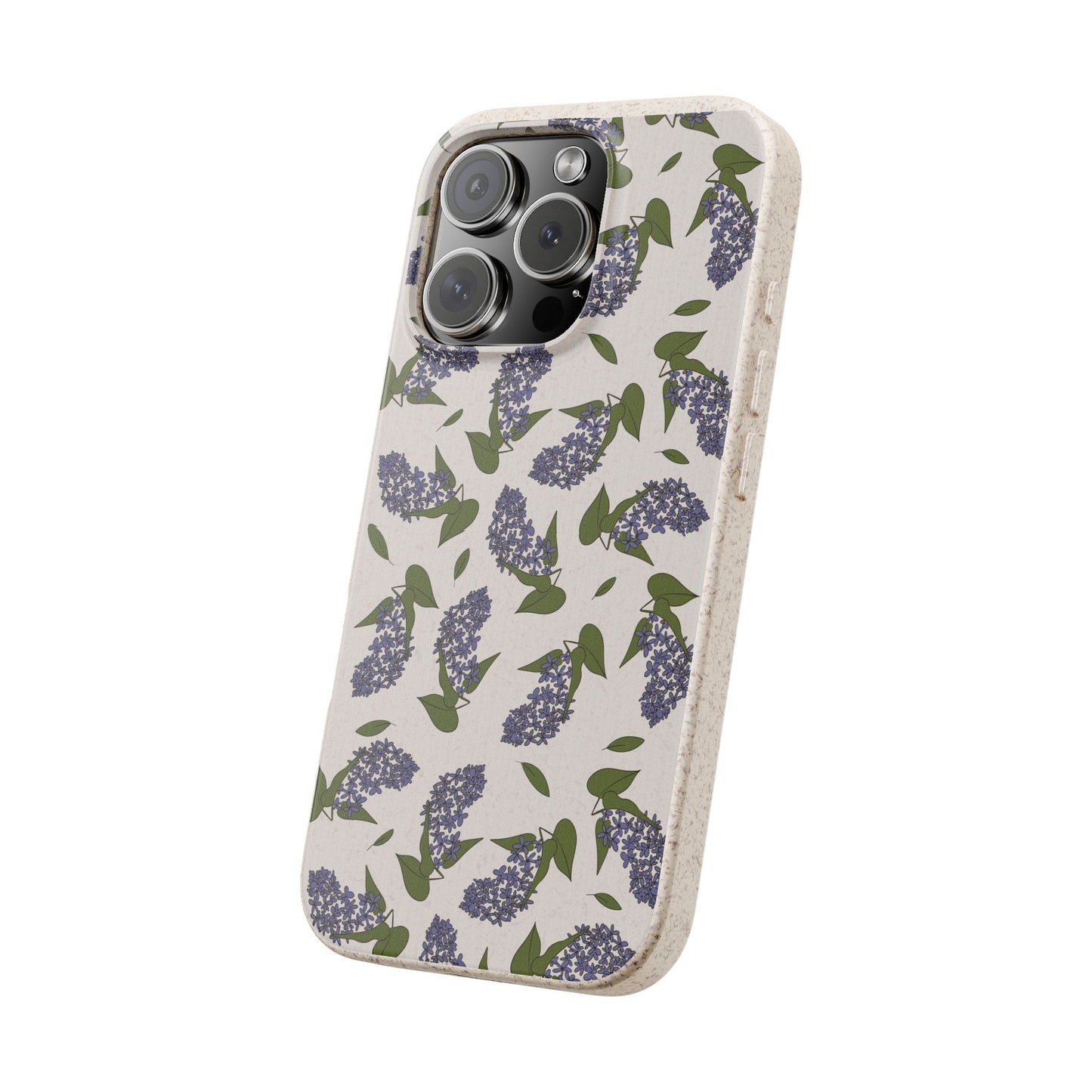 Purple Lilac Pattern Phone Case