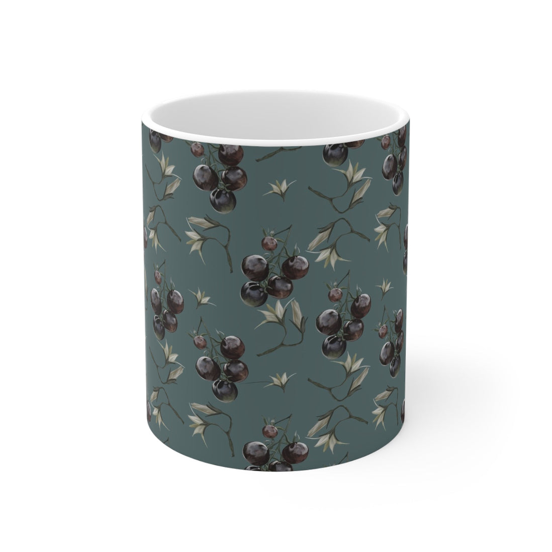 Tomato Print Ceramic Mug