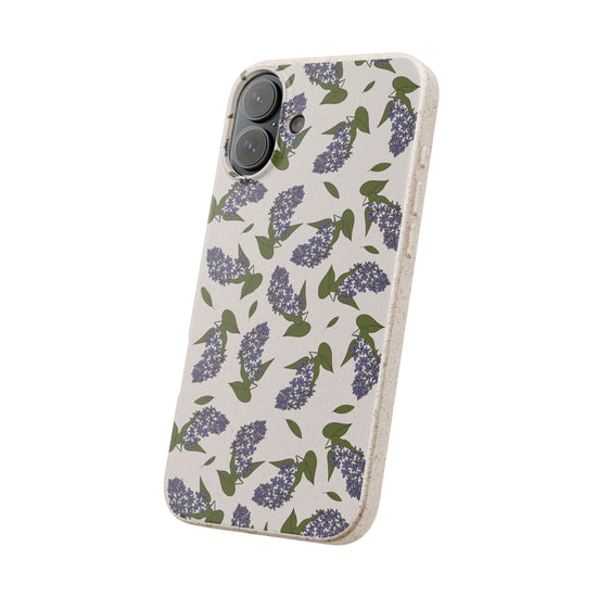 Purple Lilac Pattern Phone Case