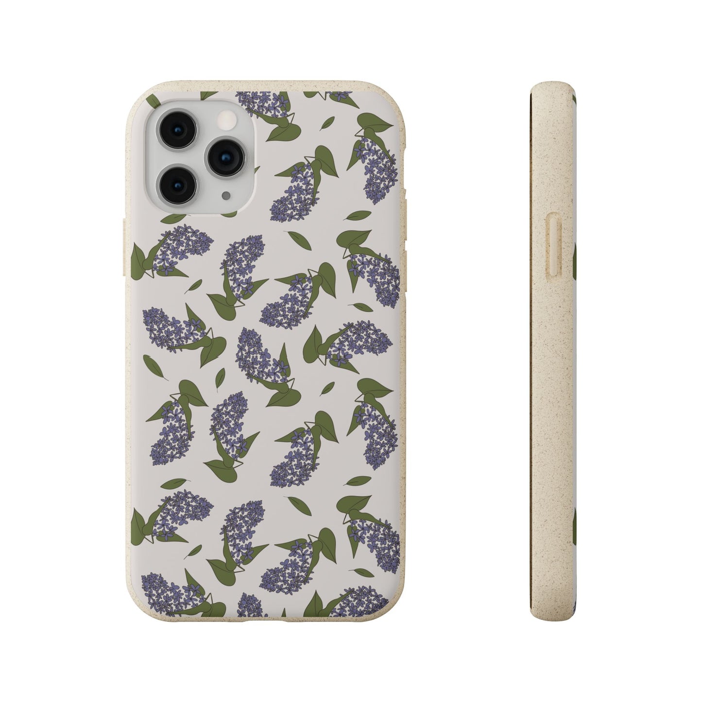 Purple Lilac Pattern Phone Case