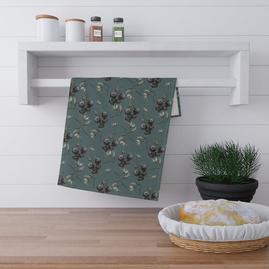 Black Tomato Tea Towel