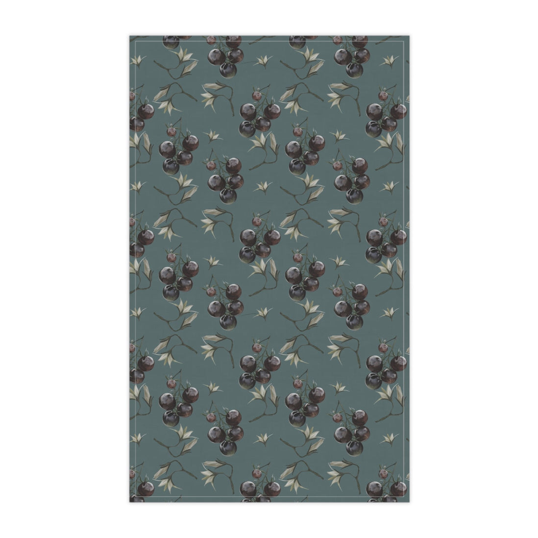 Black Tomato Tea Towel