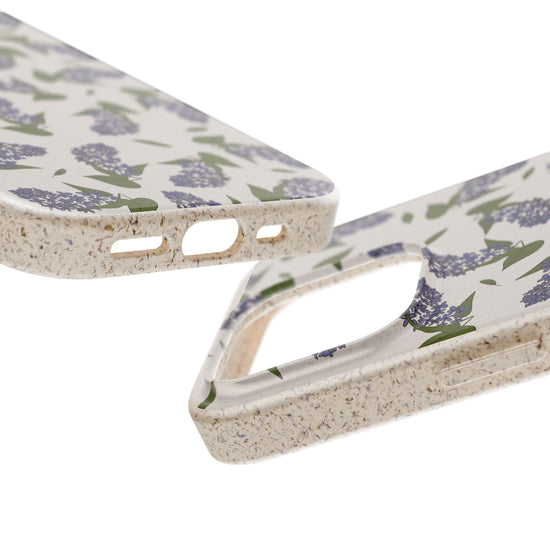 Purple Lilac Pattern Phone Case