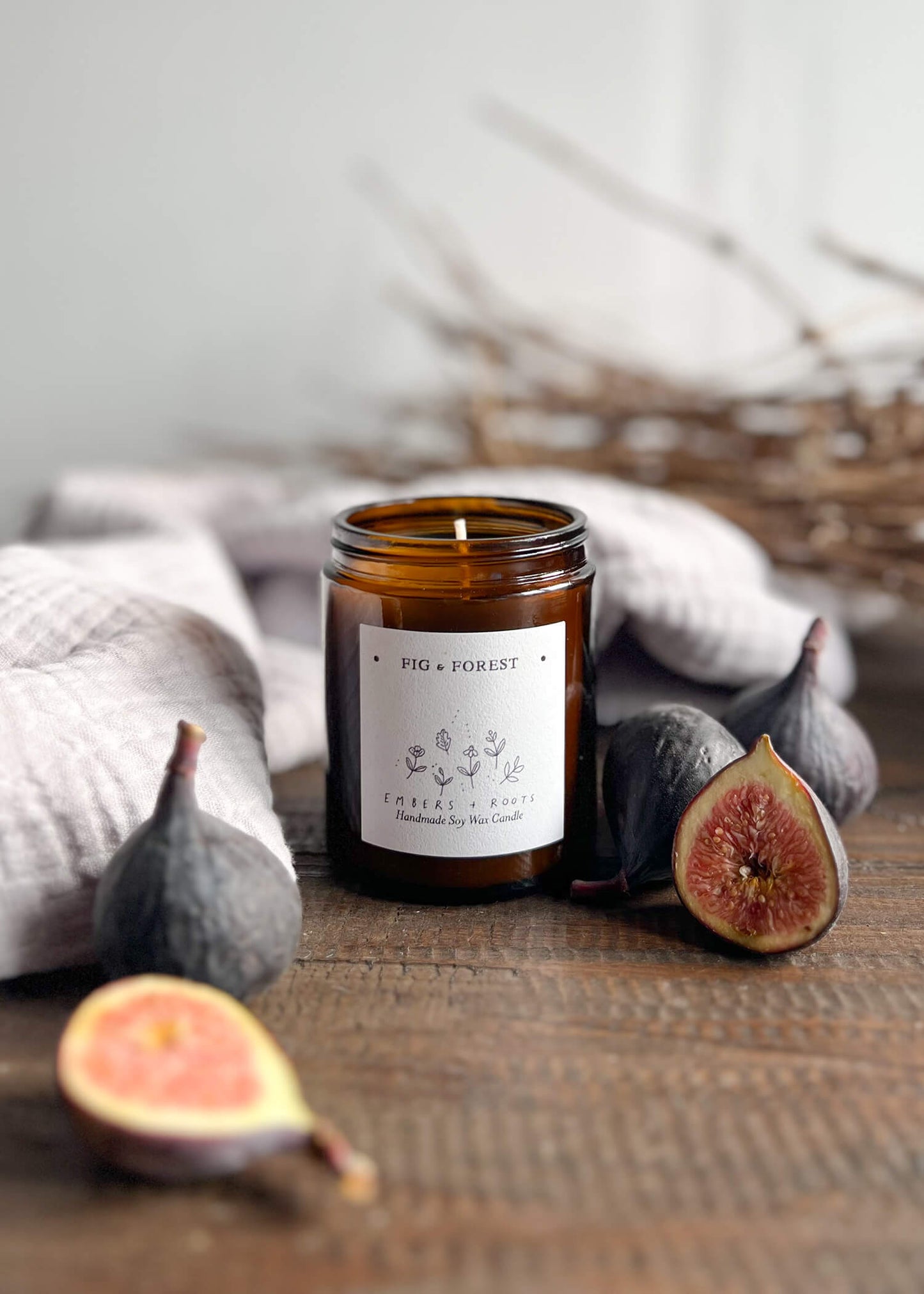Fig and Forest Soy Candle