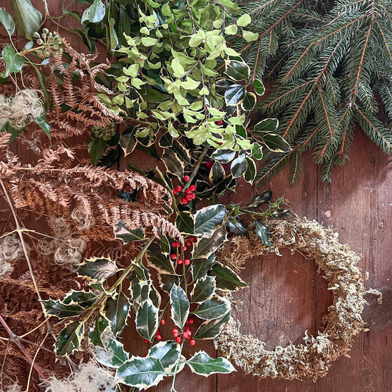 Fresh Christmas Wreath Making Kit