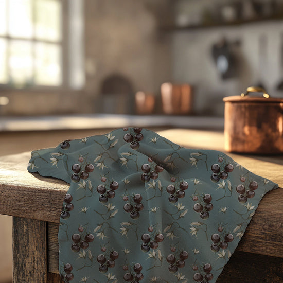 Black Tomato Tea Towel