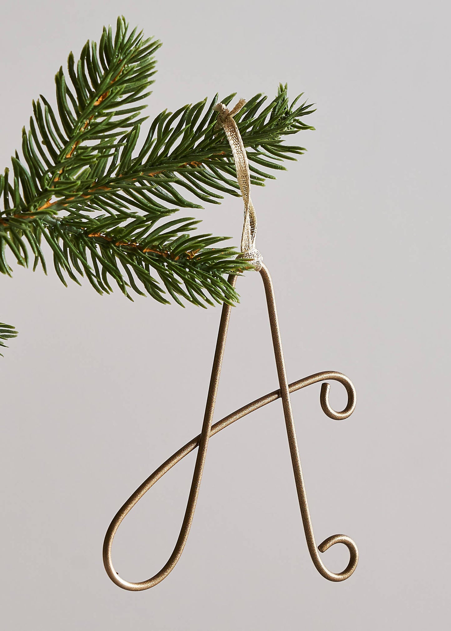 Wire Letter Tree Decoration