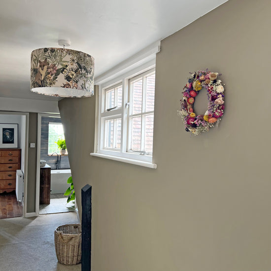 Colour Pop Dried Flower Wreath
