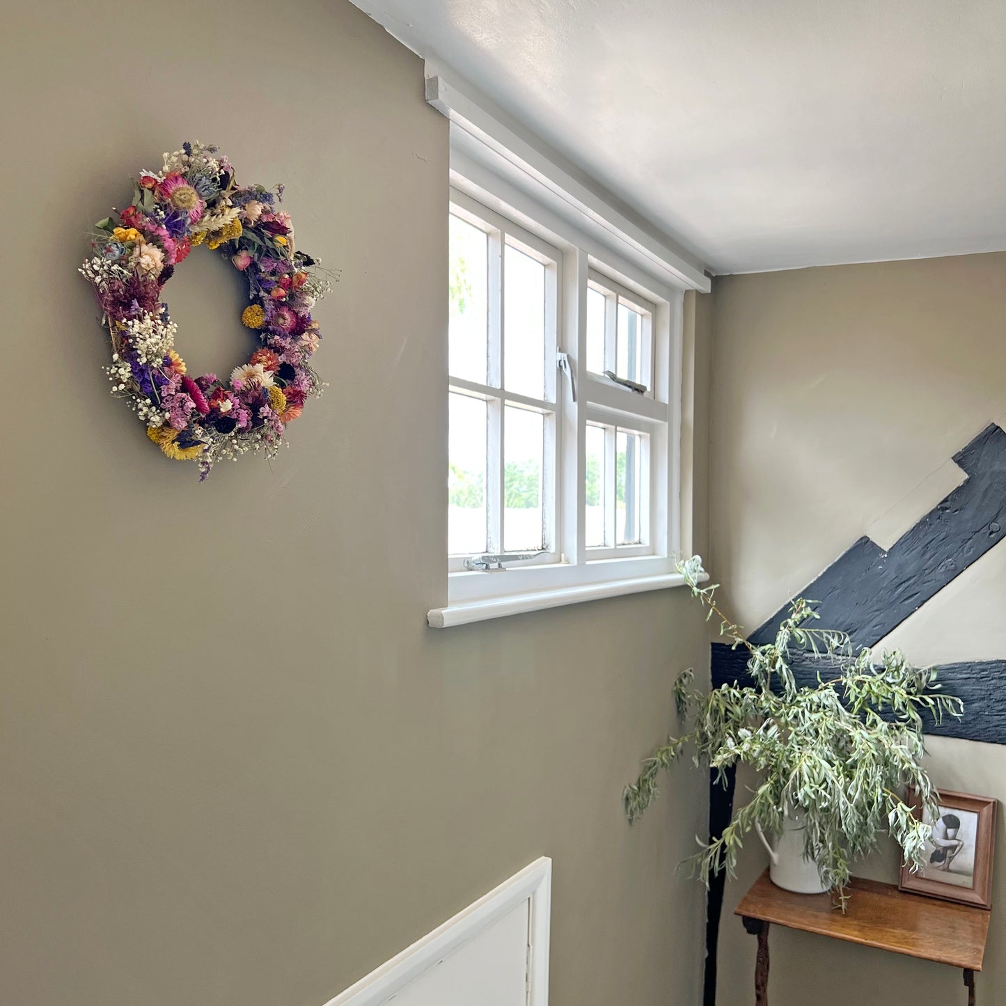Colour Pop Dried Flower Wreath